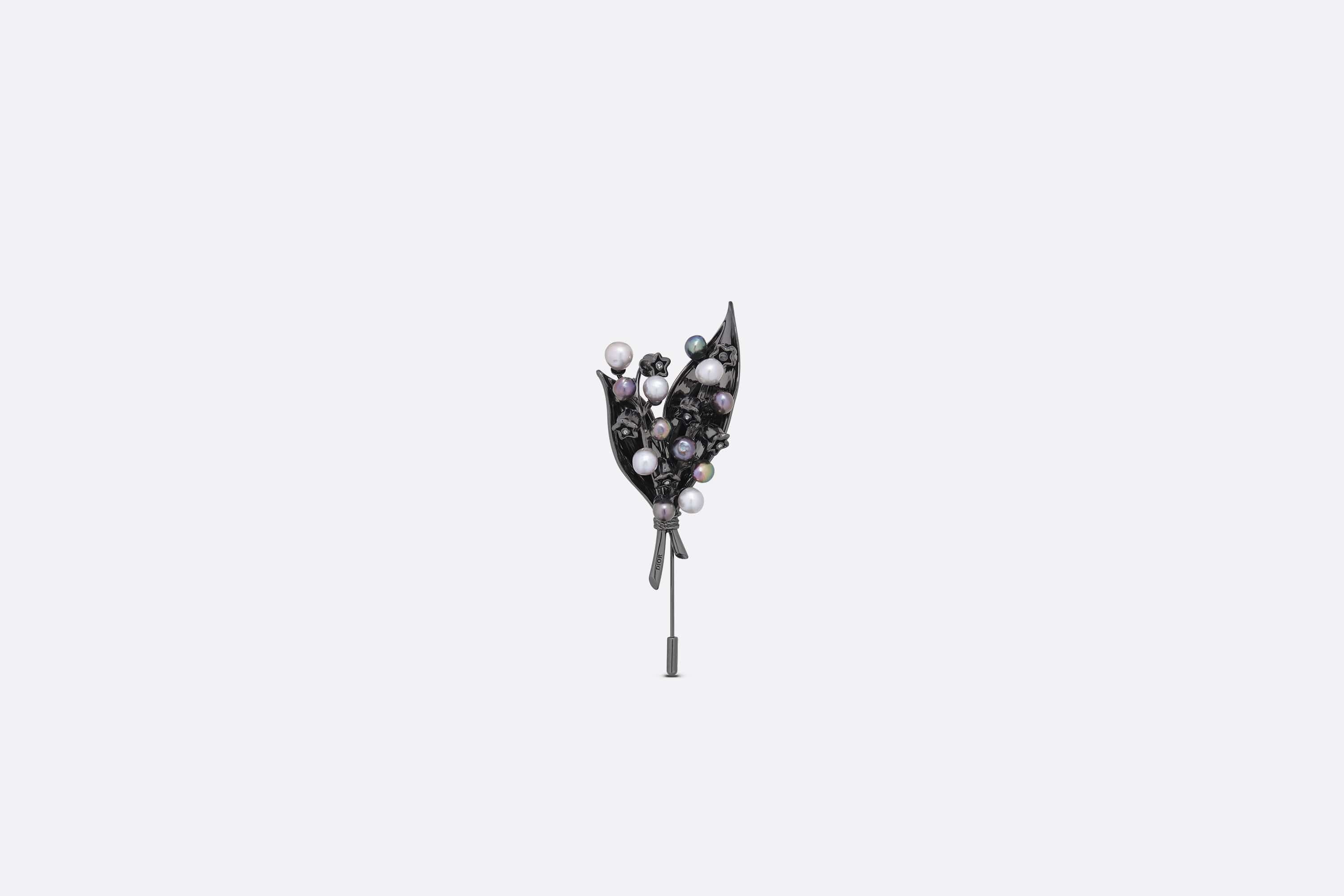 Dior Lily of the Valley Brooch | REVERSIBLE