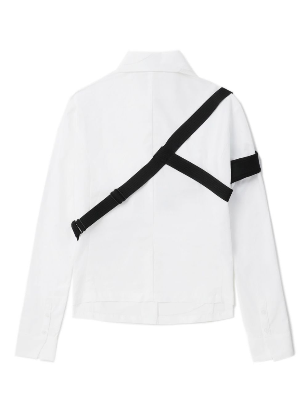 chest-band cotton shirt - 6