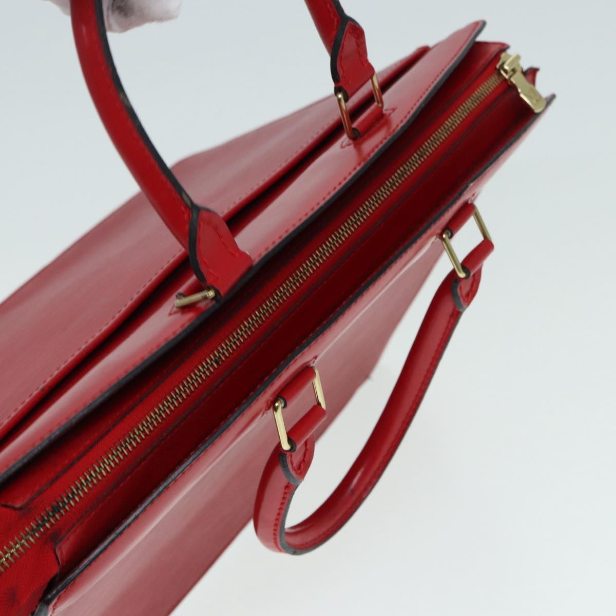 LOUIS VUITTON Epi Riviera Hand Bag Red M48187 - 6