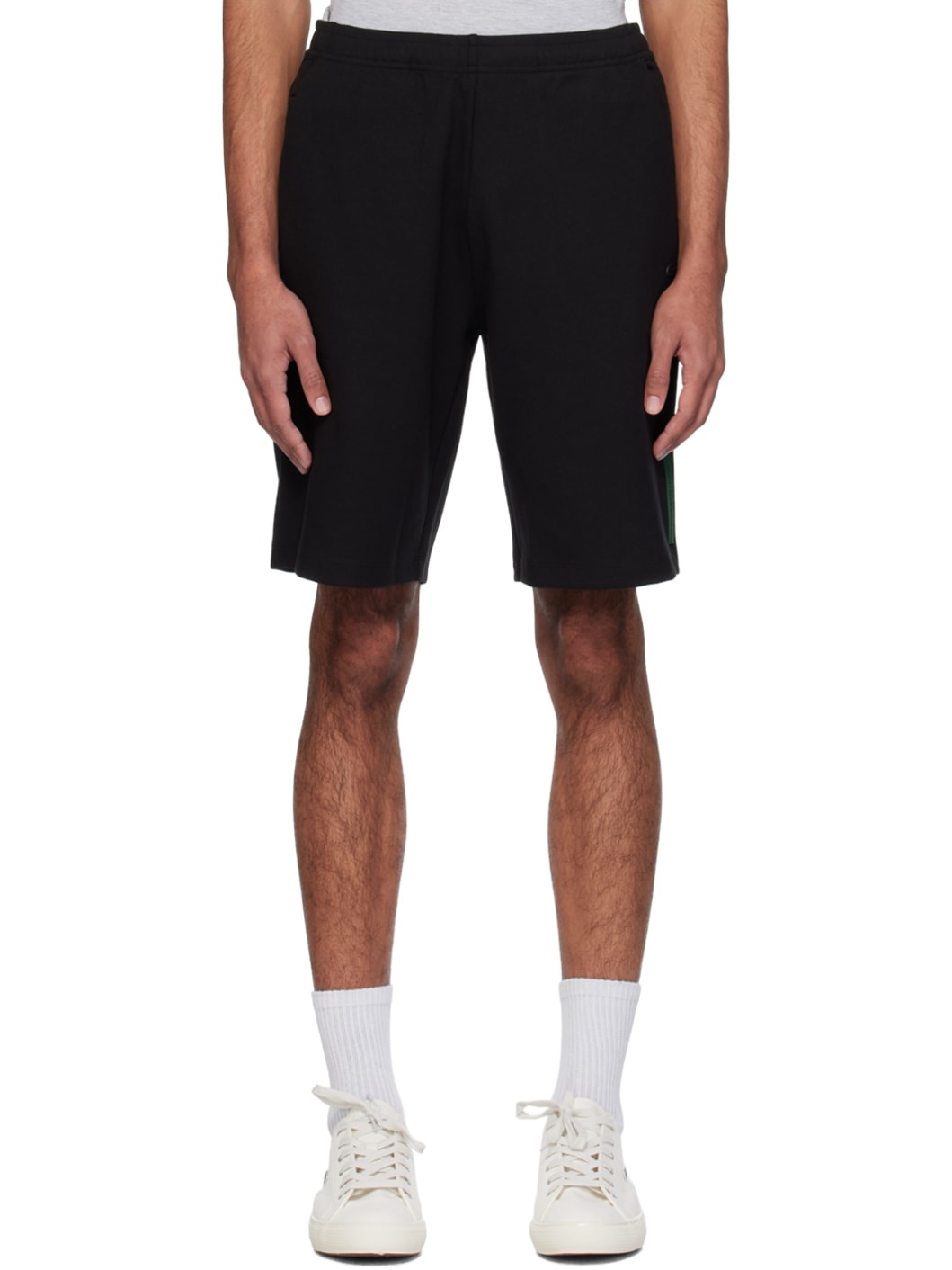 Black Patch Shorts - 1