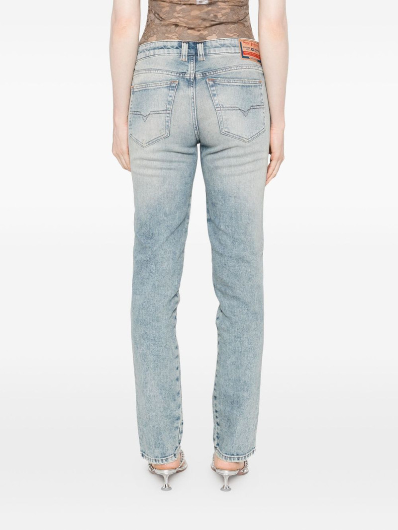 faded-wash cotton jeans 4