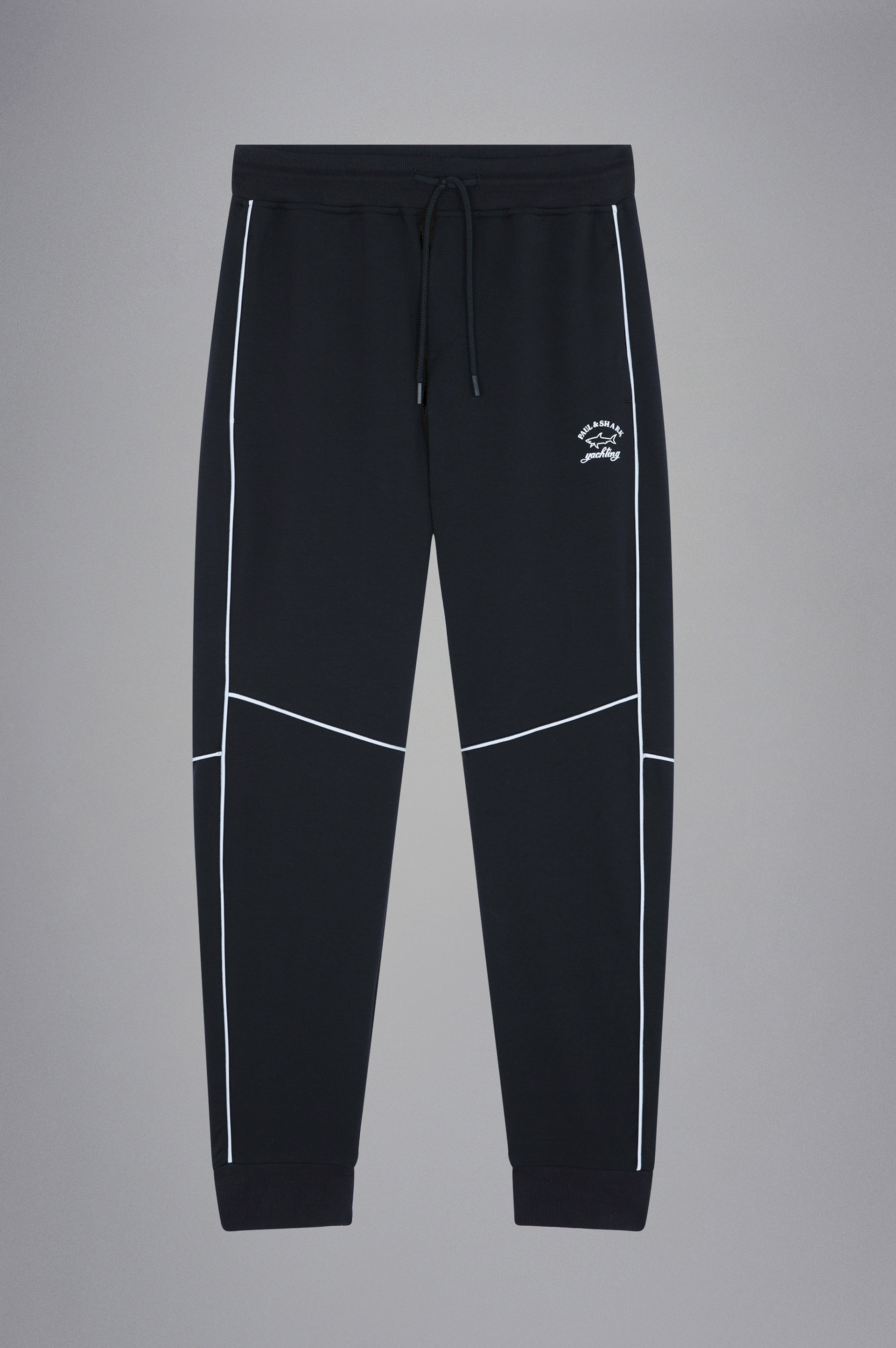 SUPER SOFT STRETCH TRACK-PANTS WITH REFLEX LOGO - 1