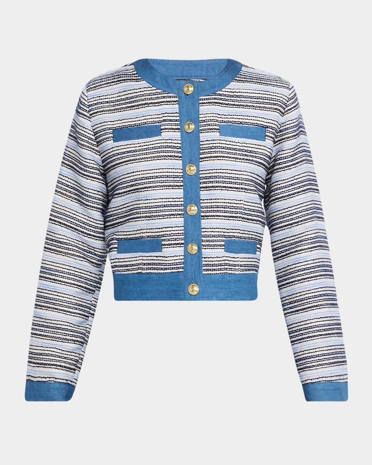 Elain Tailored Tweed Jacket - 1