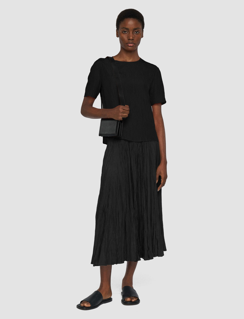 JOSEPH Sully Habotai Silk Skirt outlook
