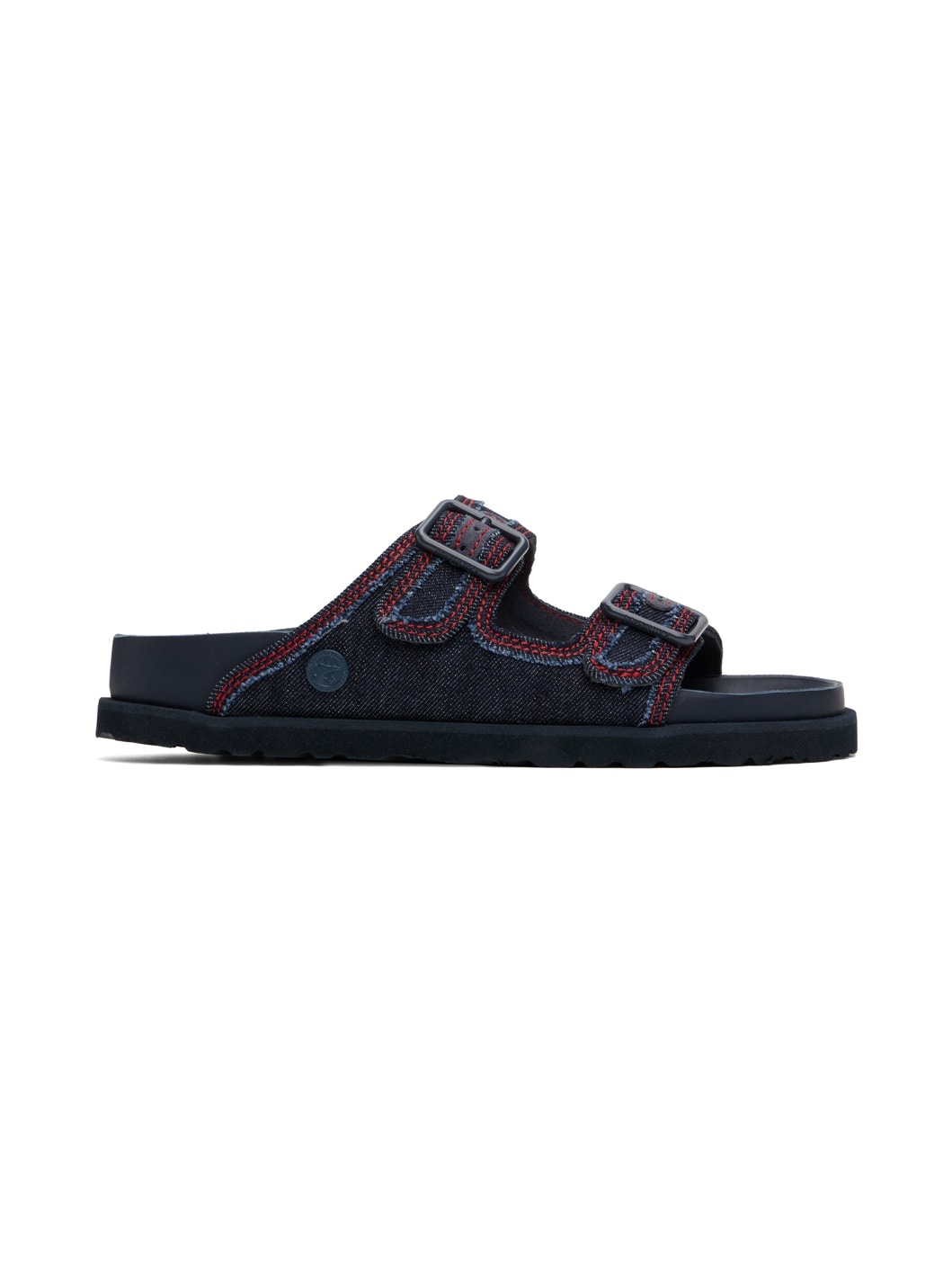 Navy 1774 Arizona Denim Sandals - 1