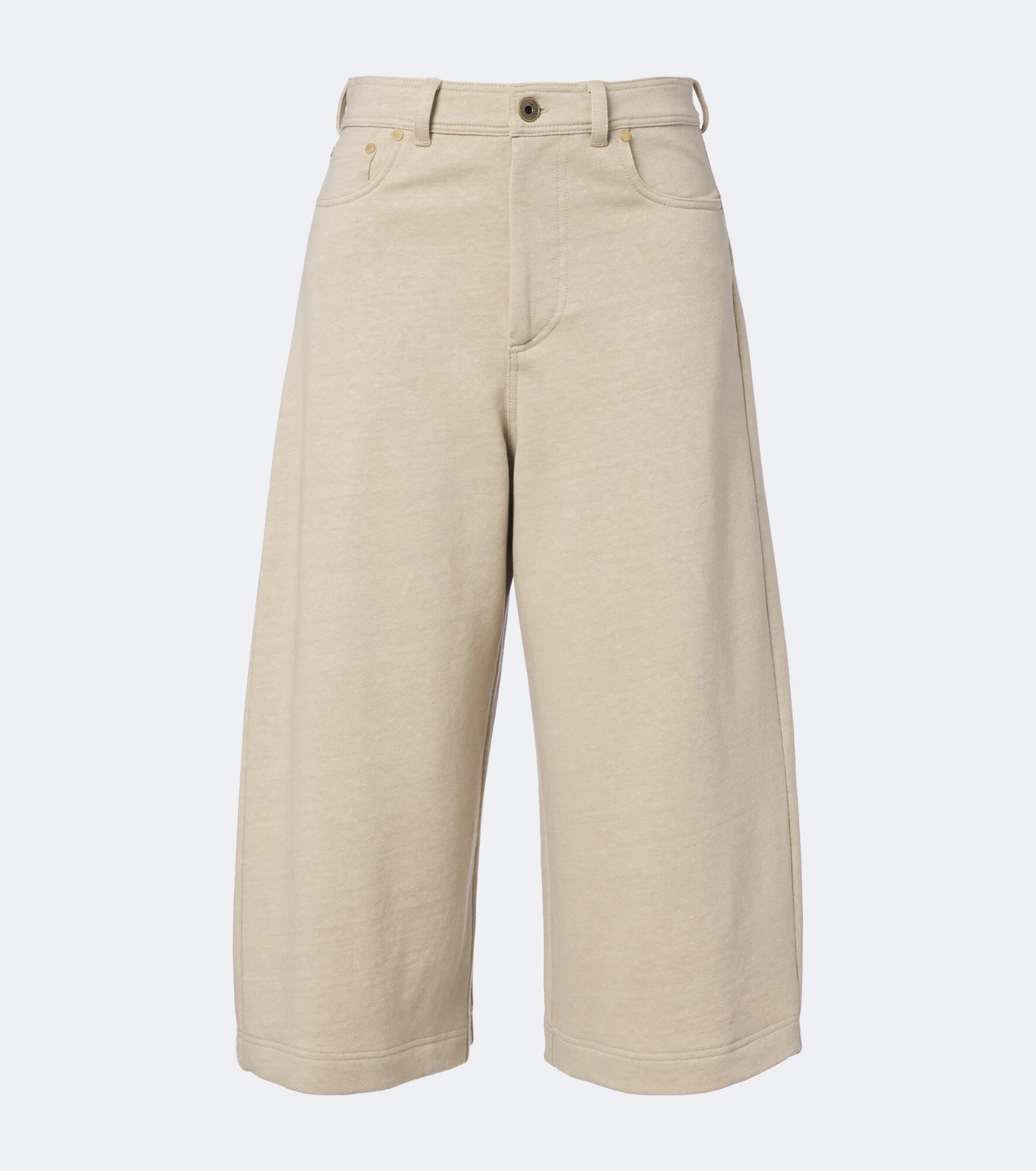 Cotton and linen culottes - 1