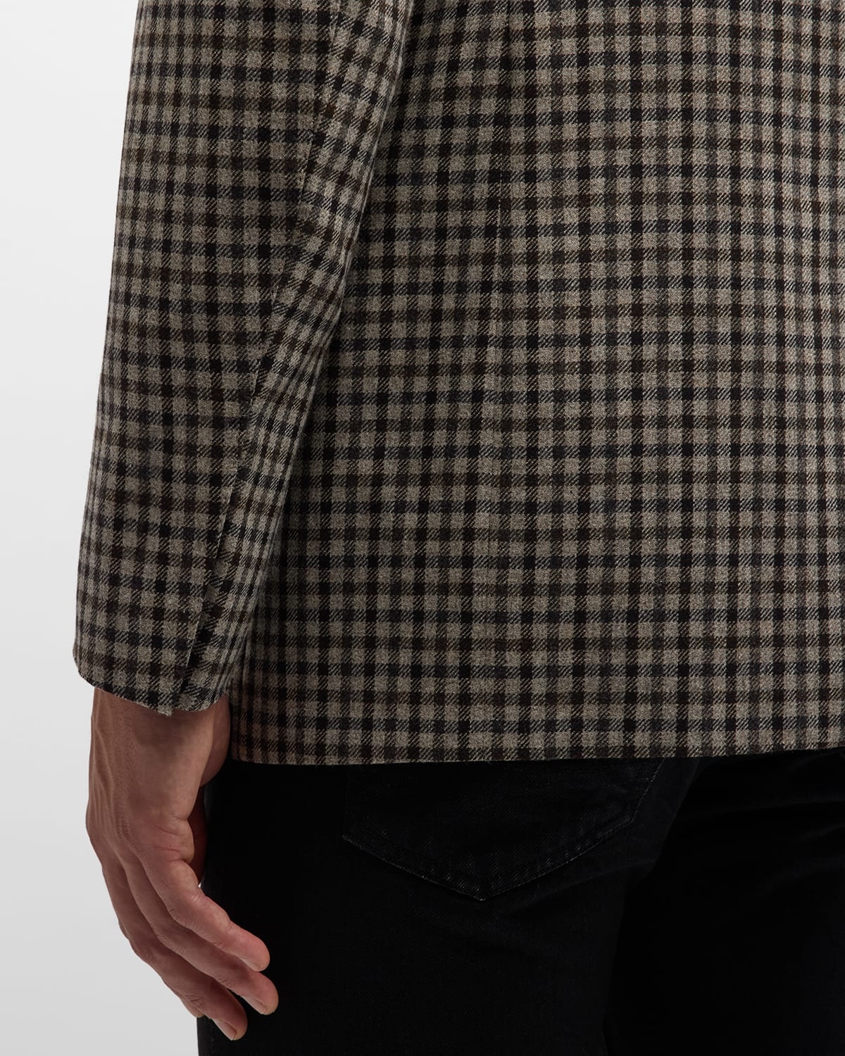 Men's Damier Shelton Check Sport Coat - 7