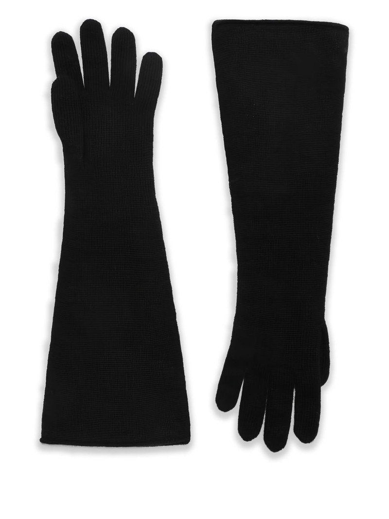 knitted gloves 1