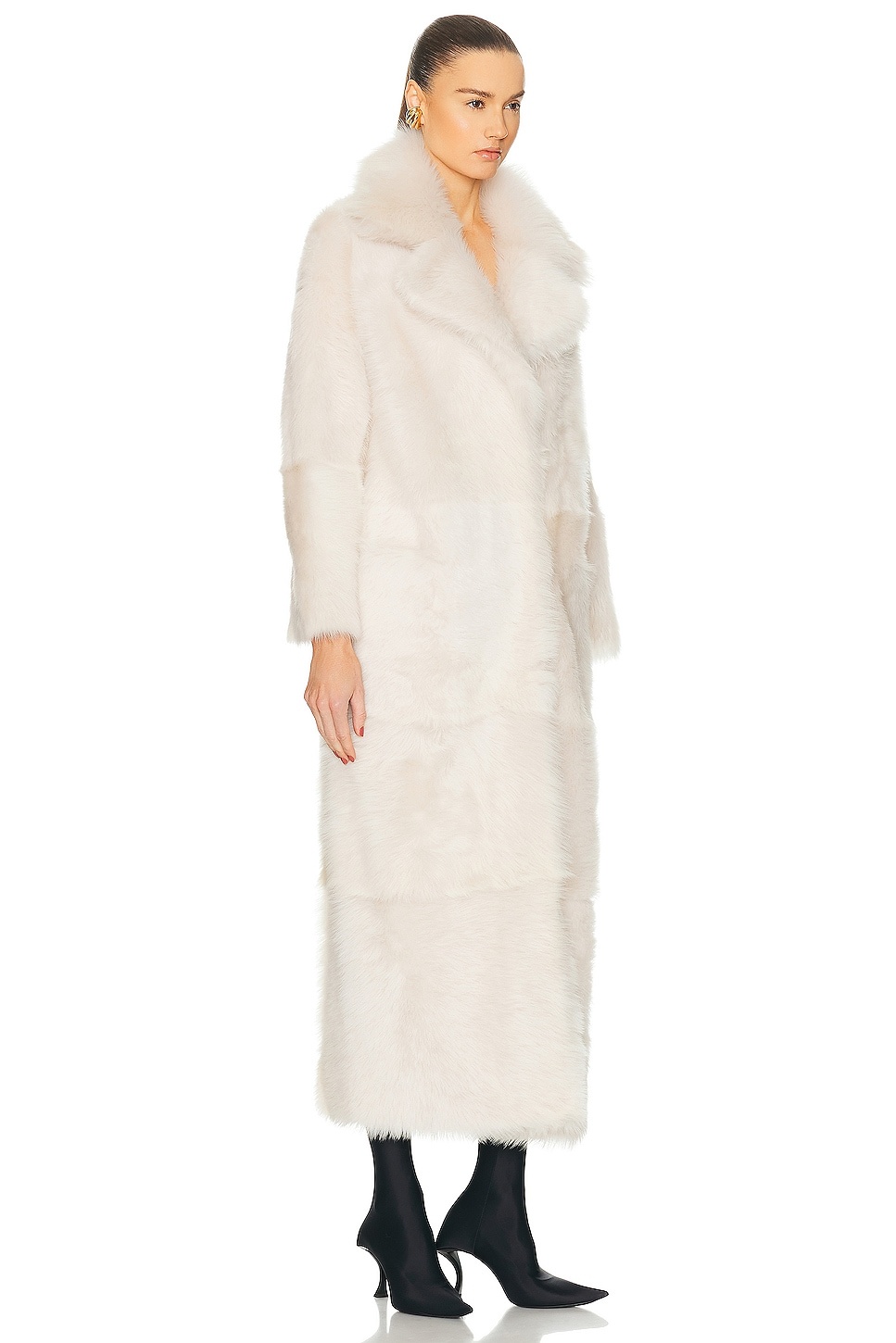 For FWRD Evita Extra Long Coat - 2