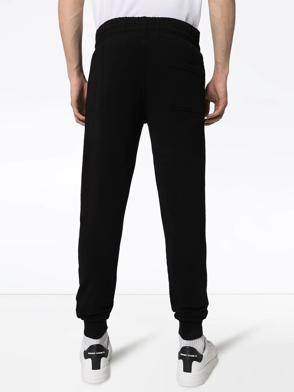 tapered leg track pants - 4