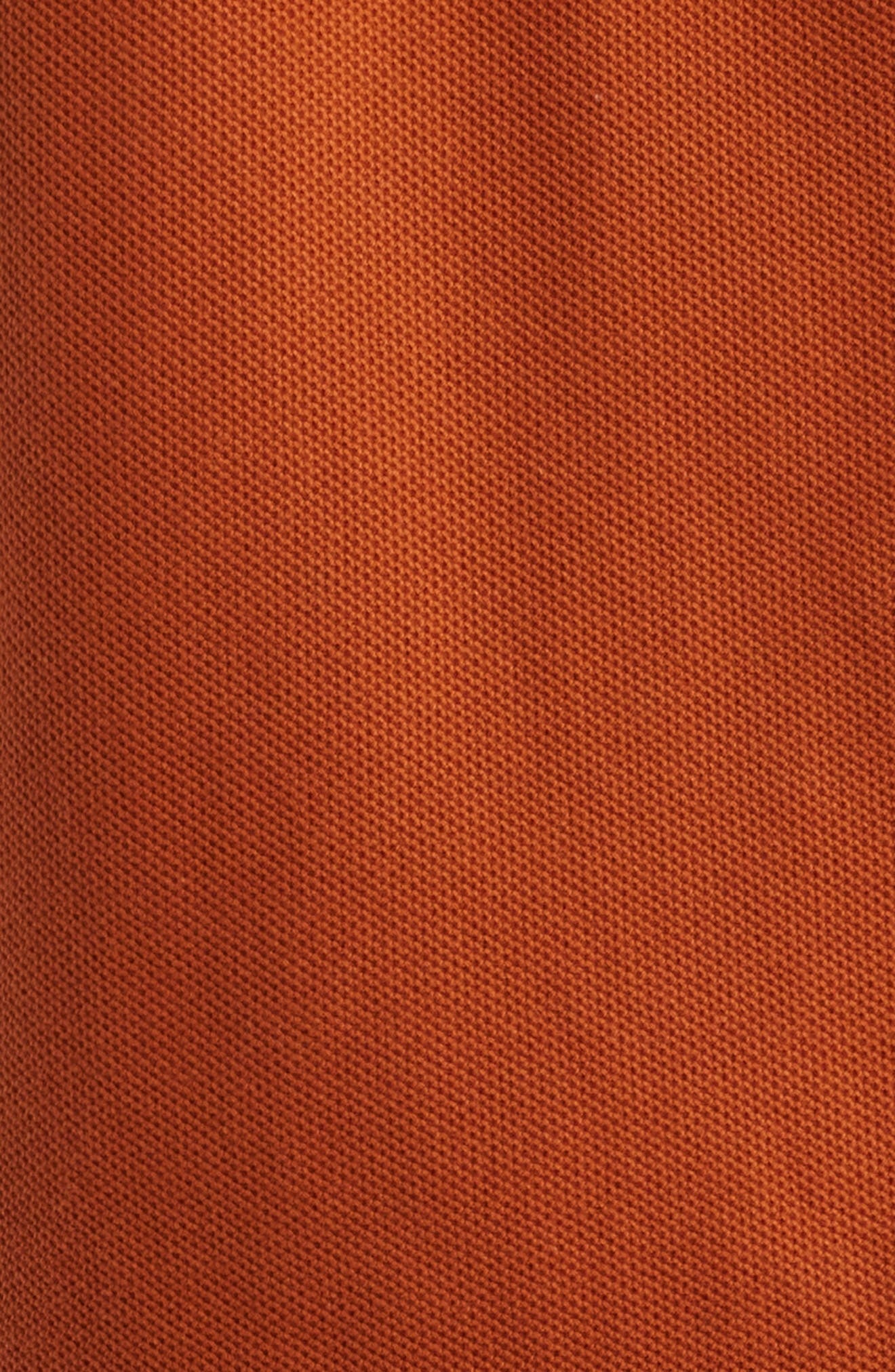 FRAME Relaxed Jacquard Camp Shirt in Dark Orange at Nordstrom - 5