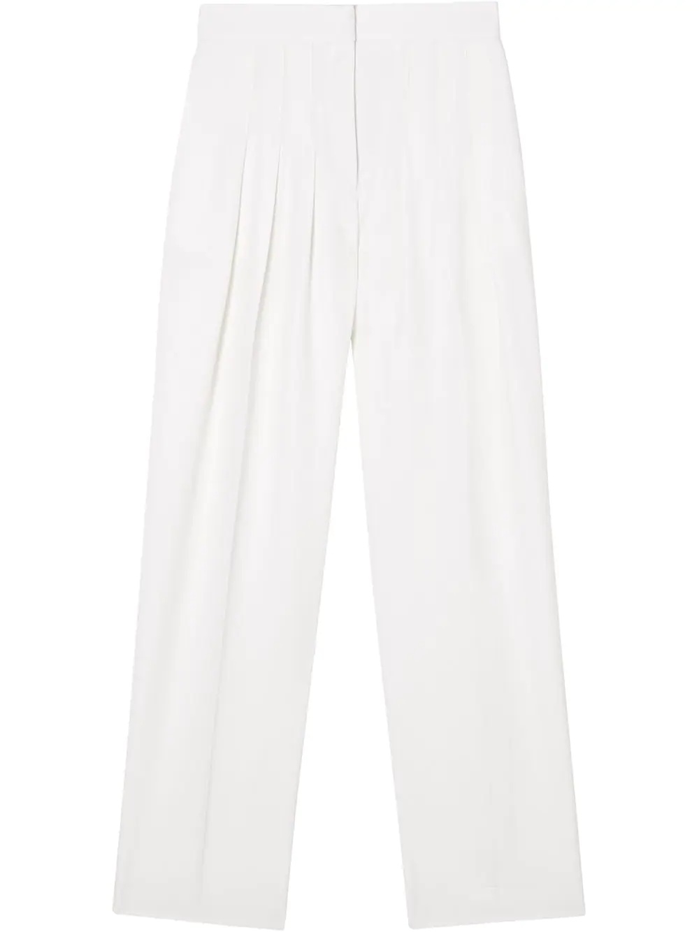 Grain De Poudre wool pleated trousers - 1