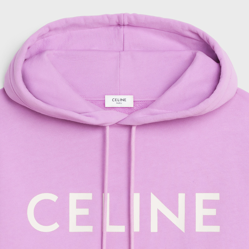 CELINE HOODIE IN COTTON FLEECE 3