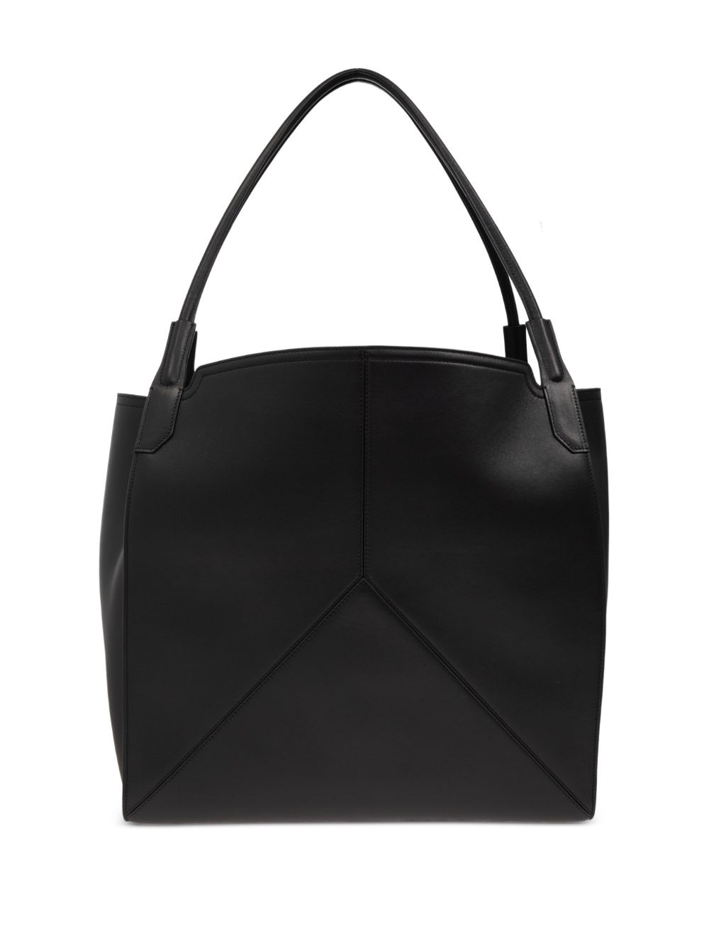 leather tote bag - 3