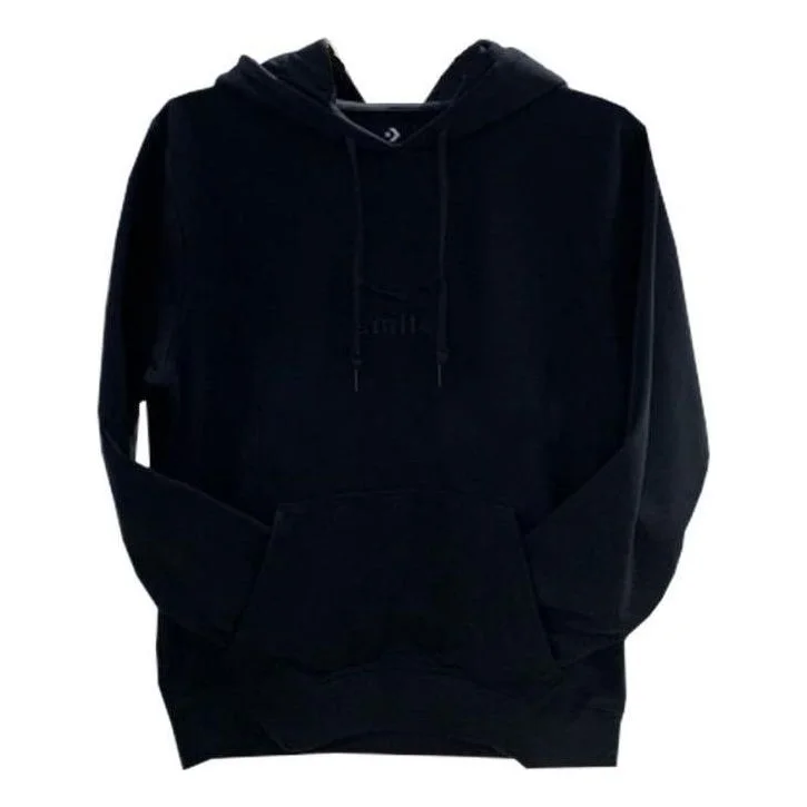 Converse Jack Purcell Smile Pullover Hoodie 'Black' 10023090-A03 - 1
