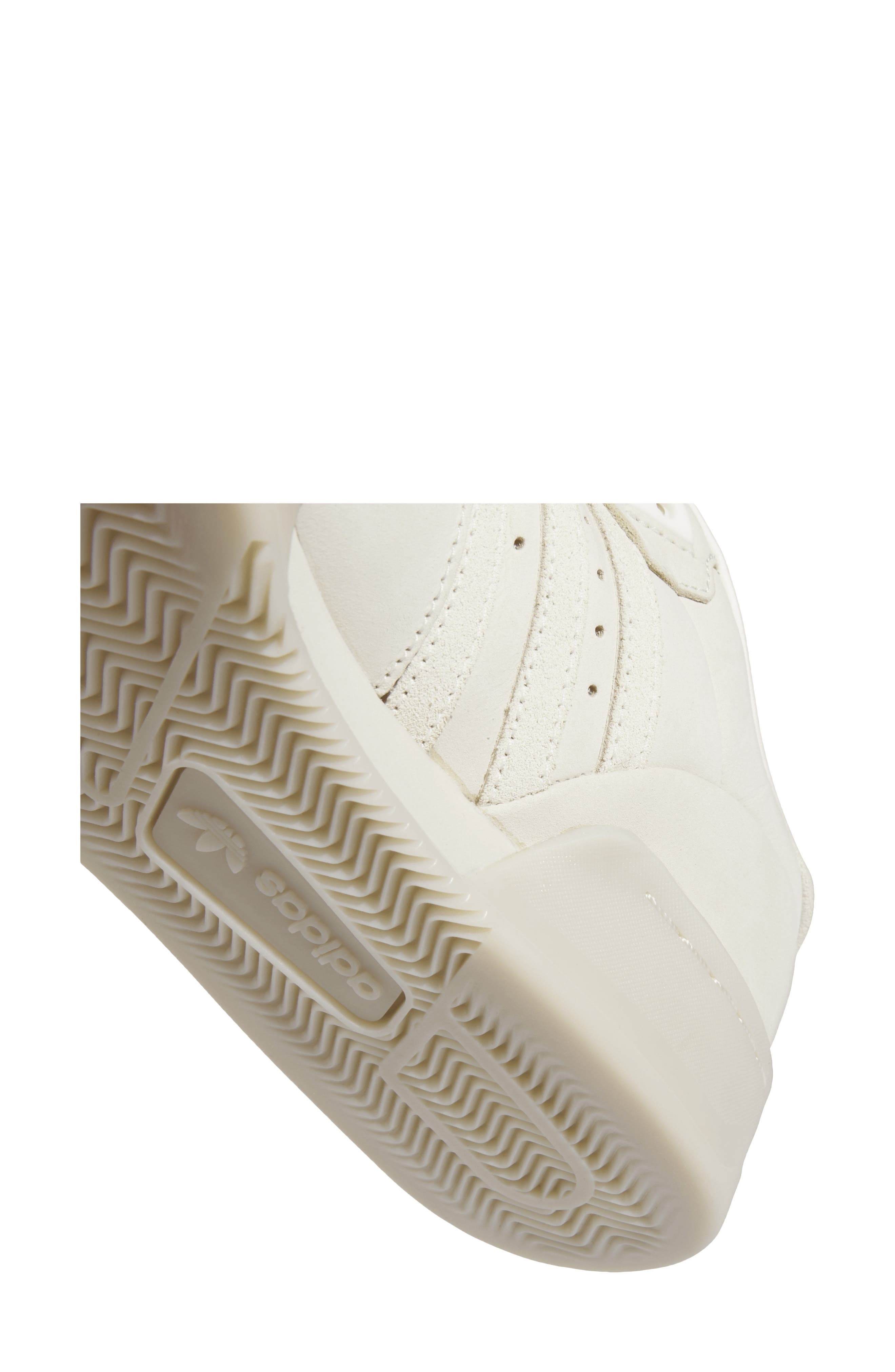 adidas Rivalry Lux Low Top Basketball Sneaker in Cream/cream/alumina at Nordstrom - 7