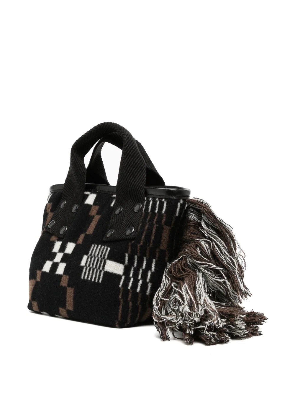 fringed mini bag - 2