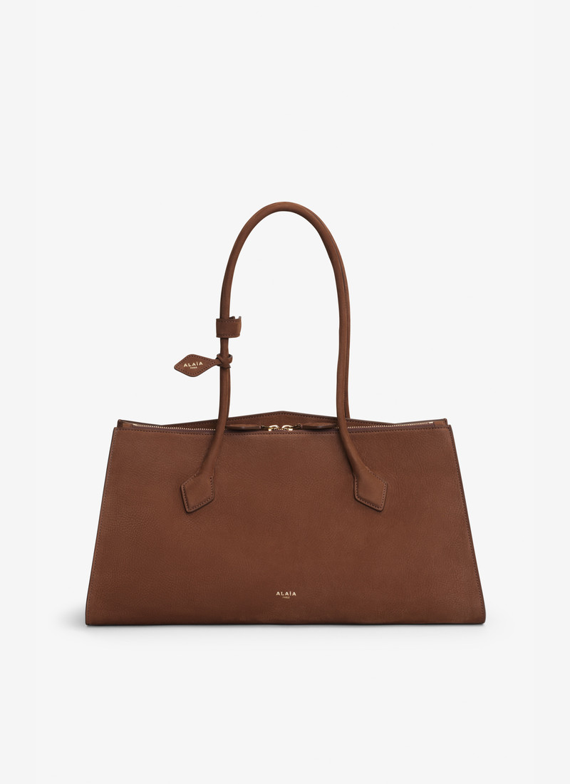 LE TECKEL TOTE BAG IN NUBUK CALFSKIN - 1