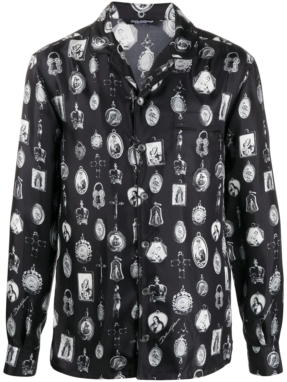 idol print shirt - 1