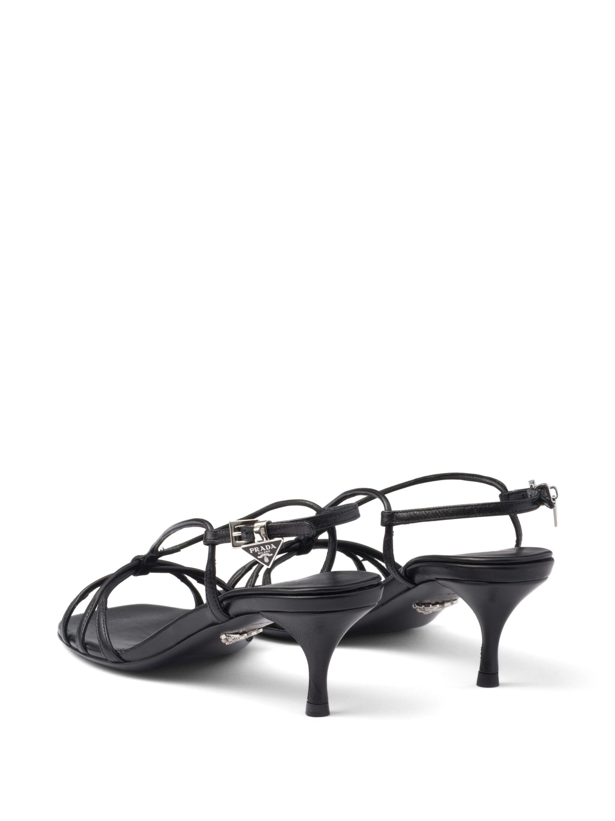 55mm Leather Sandals - 3