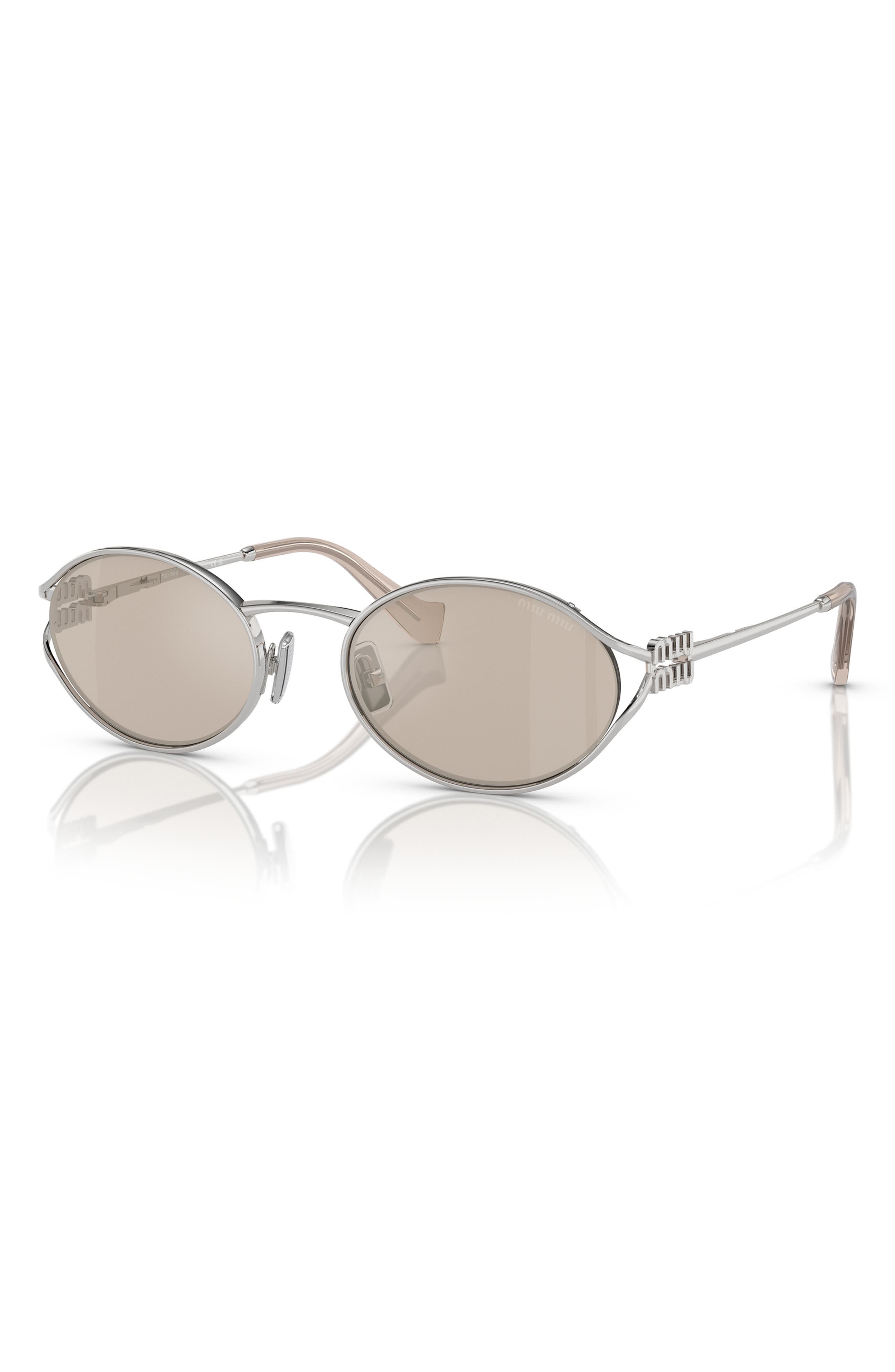 54mm Oval Sunglasses - 2