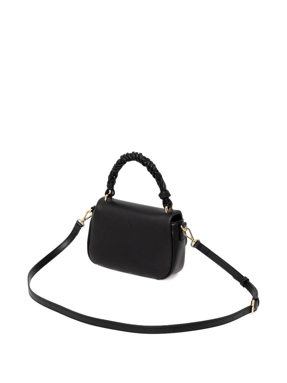 mini top-handle logo cross-body bag - 2