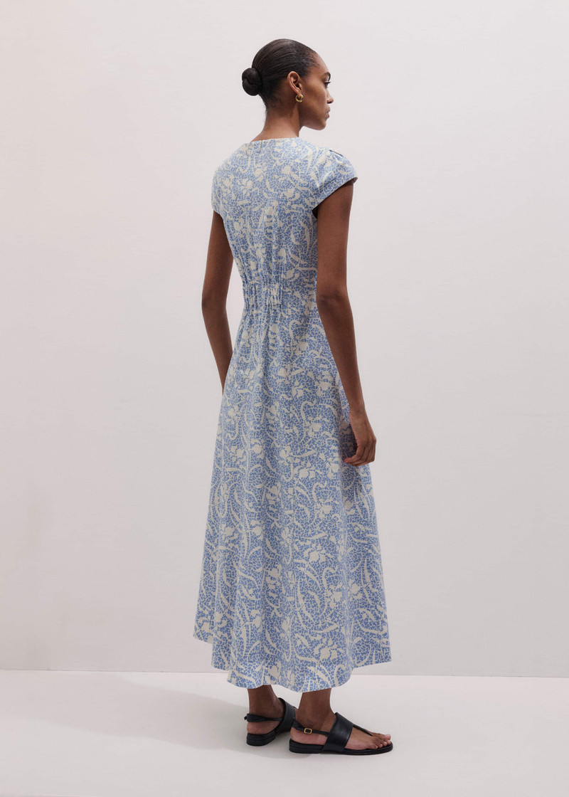 Fit + Flare Maxi Dress 4