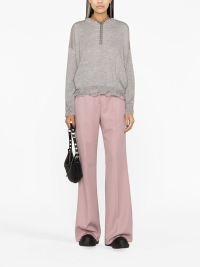 Golden Goose pressed-crease straight-leg trousers outlook