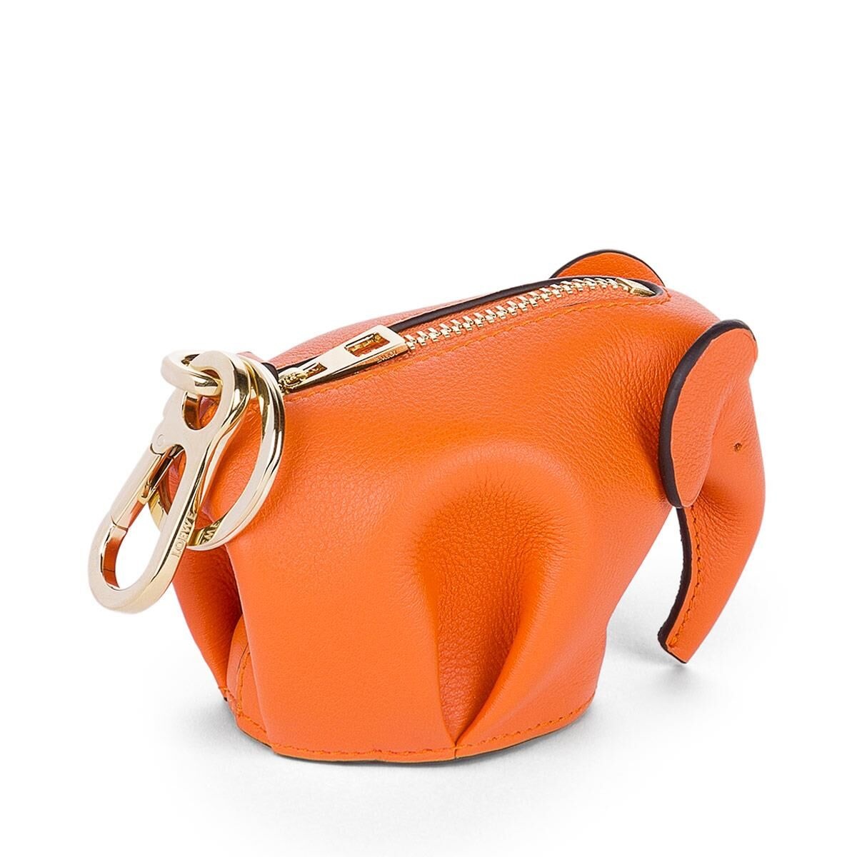 Elephant charm in classic calfskin - 2