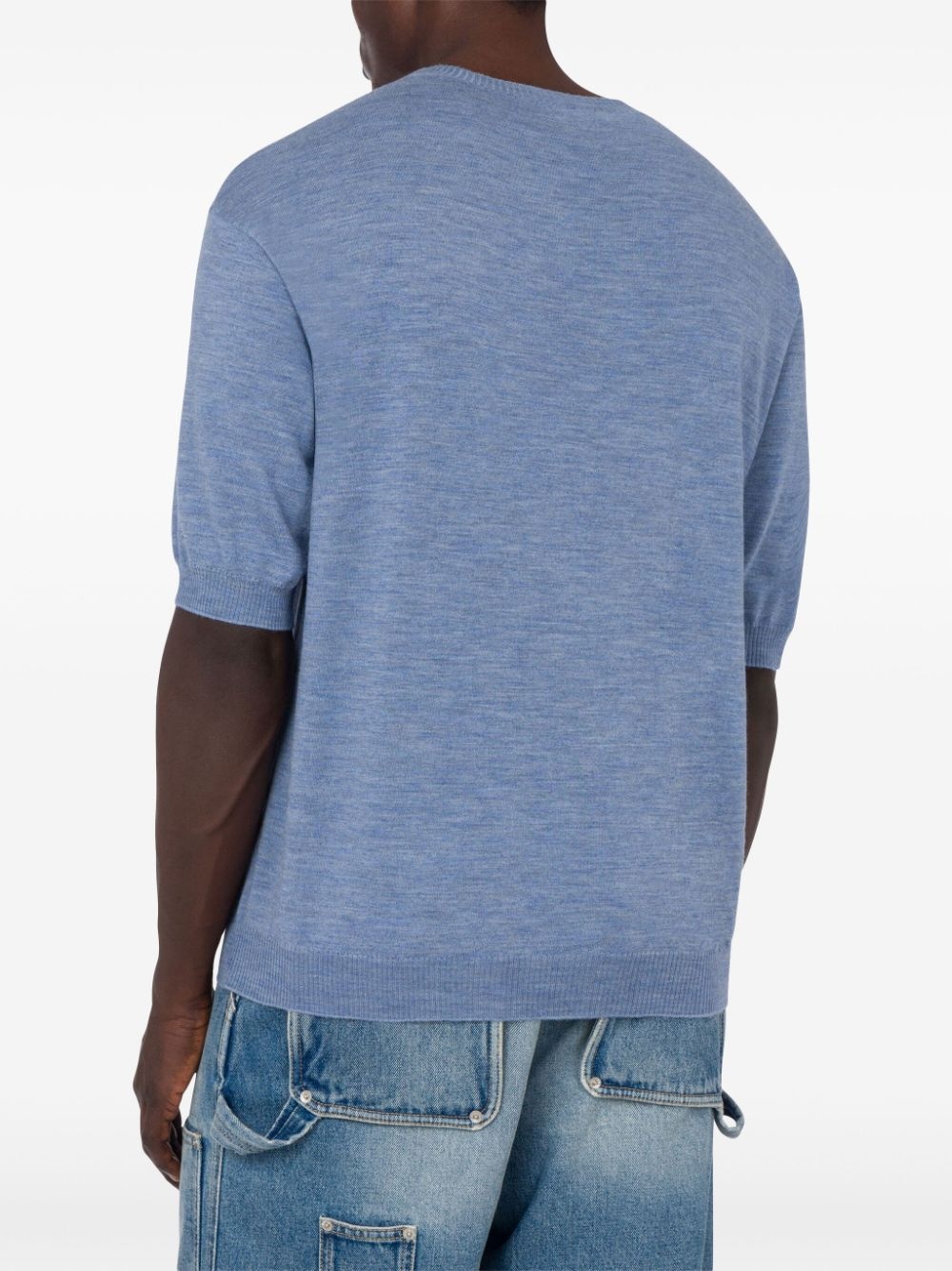 fine-knit T-shirt - 3