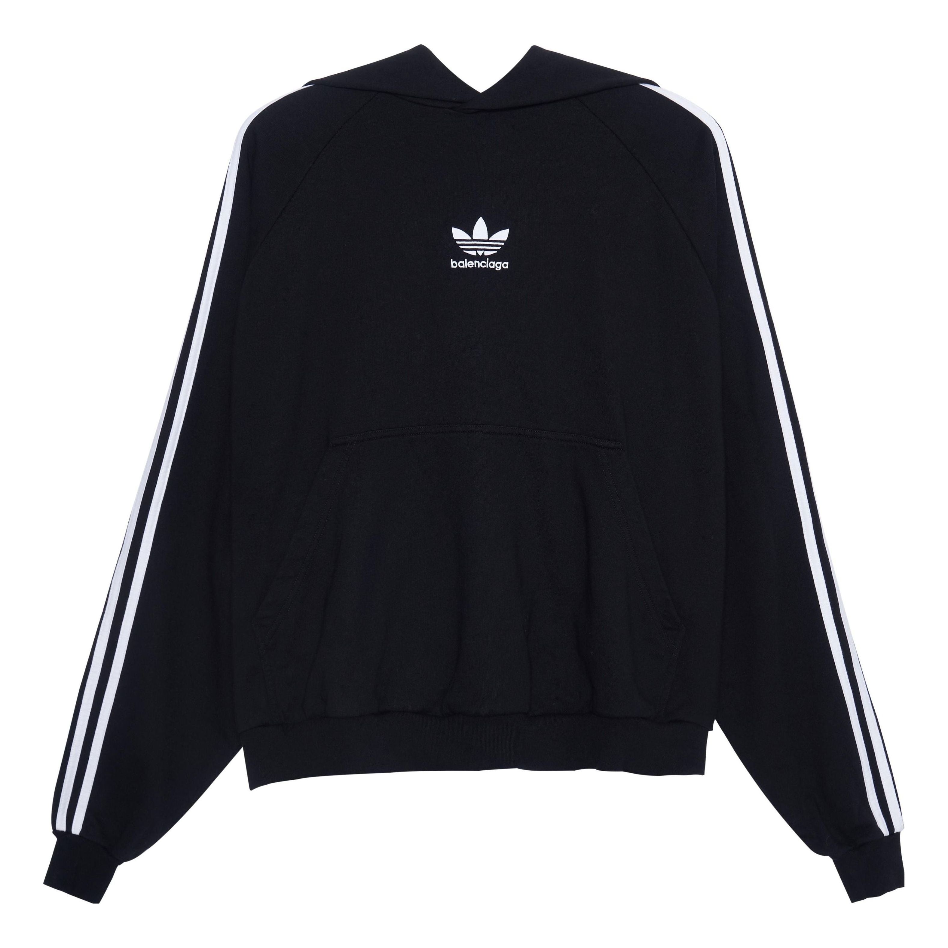 Balenciaga x adidas Hoodie Oversized 'Black' 729322TNVN28482 - 1