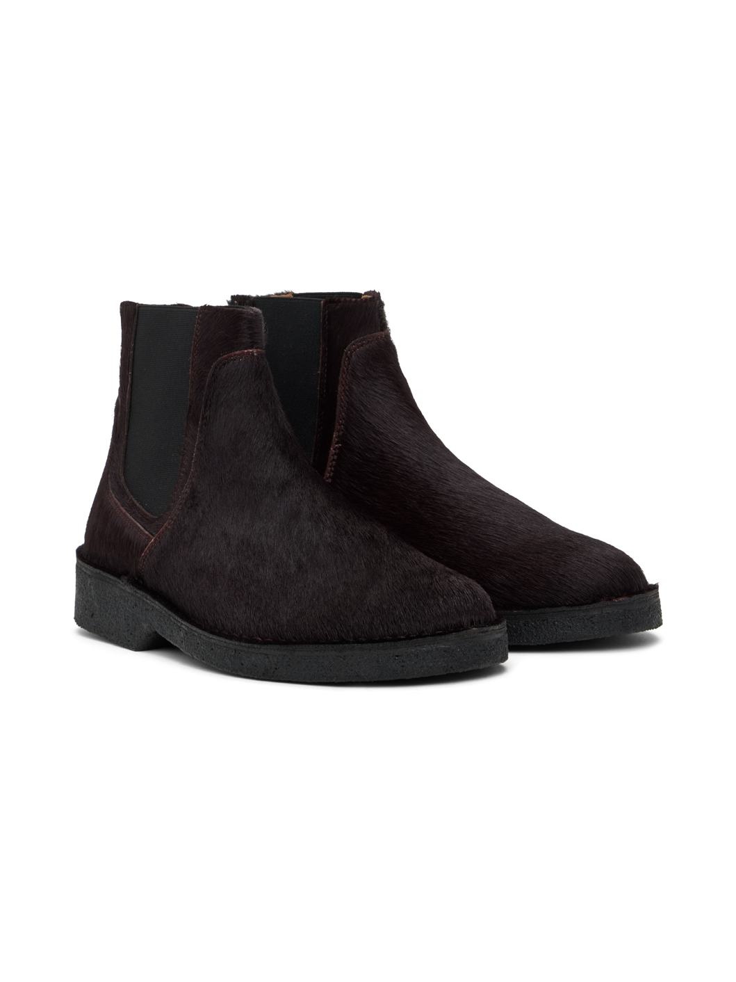 Burgundy Theodore Ankle Boots - 4