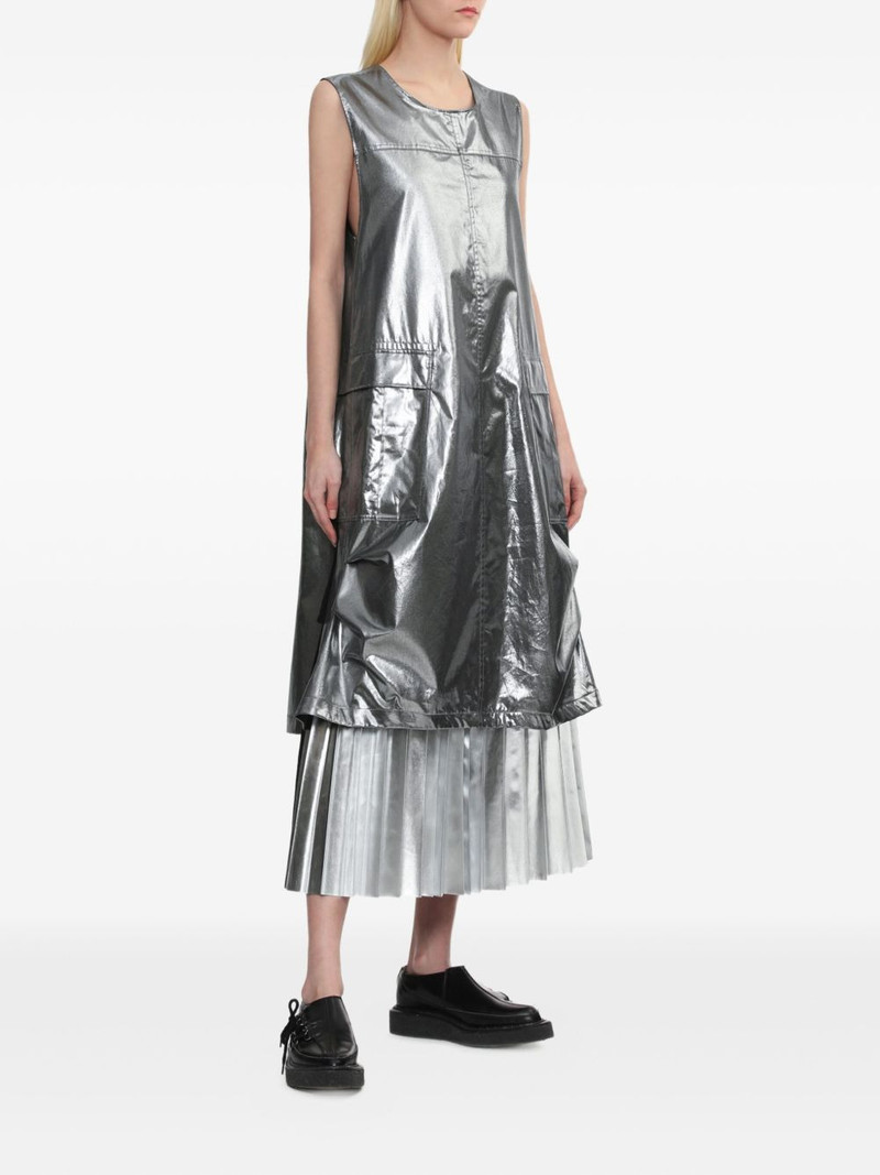 Junya Watanabe metallic dress outlook