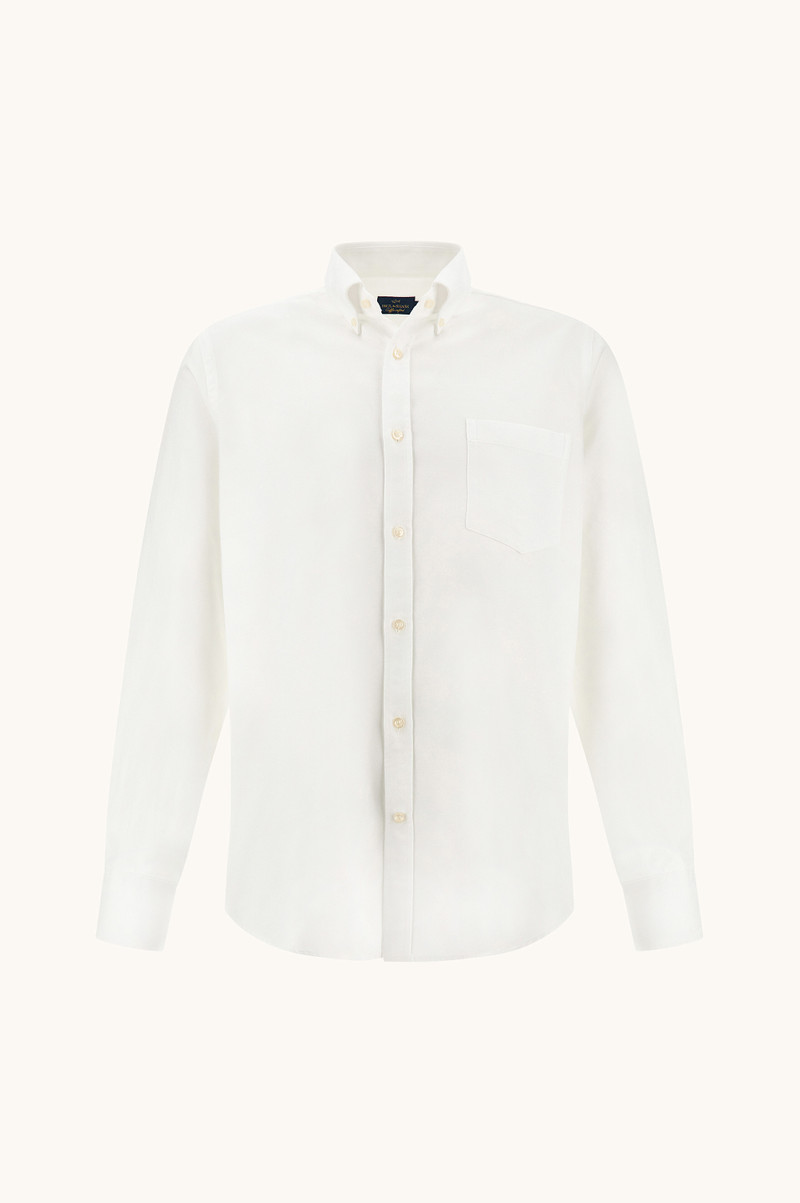 COTTON OXFORD SHIRT SOFFIO - 1