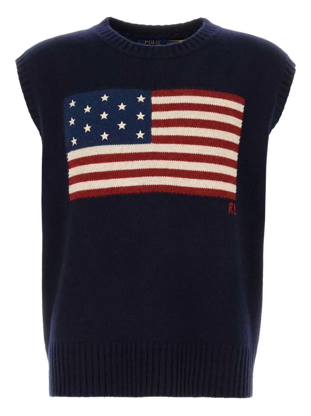 wool-blend vest - 1