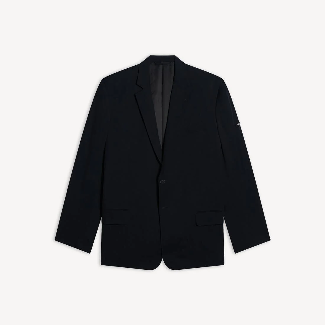 Men's Washed Jacket 에 검정 - 1