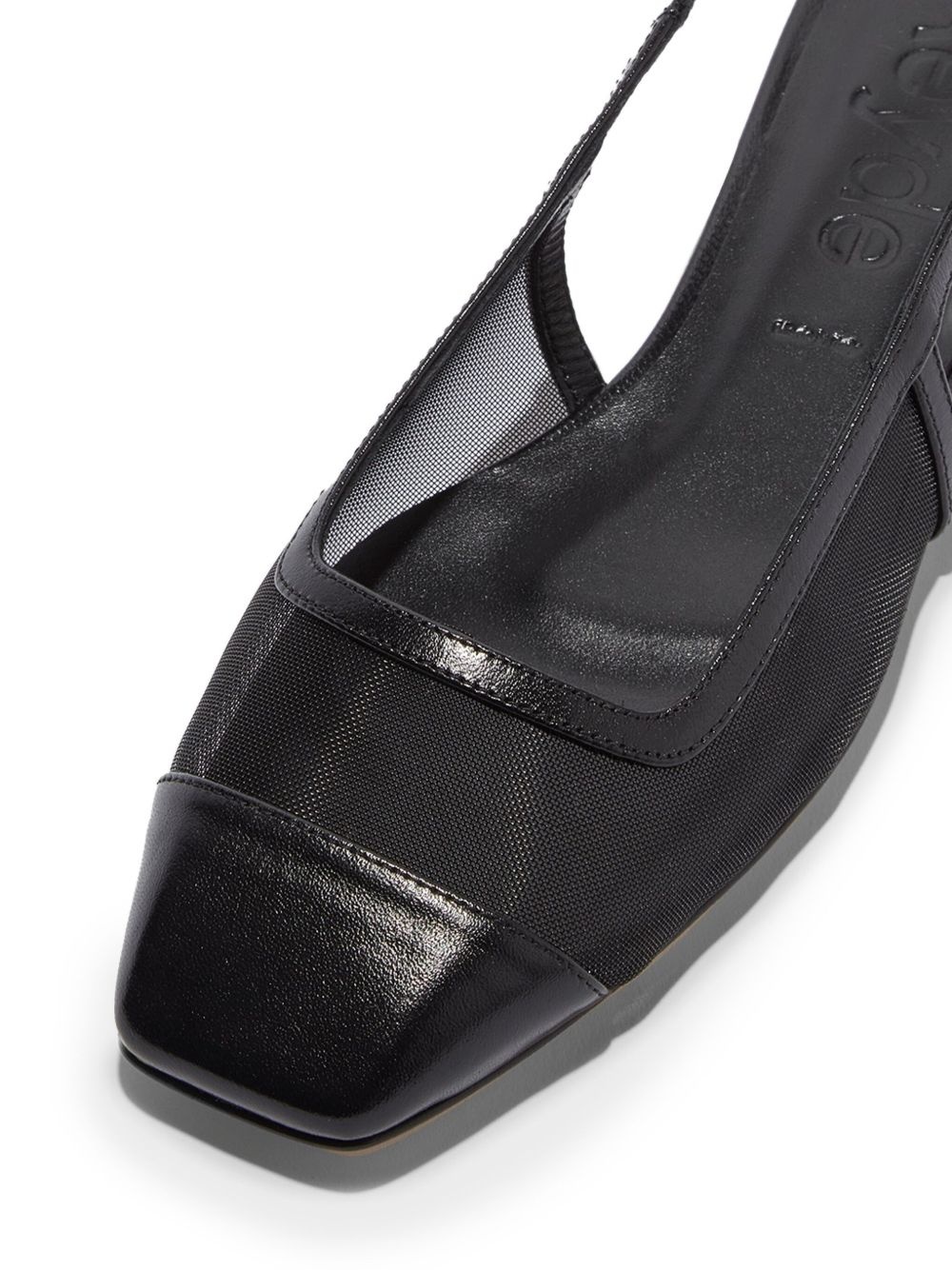 Geraldine mesh-panel slingback ballet flats - 5