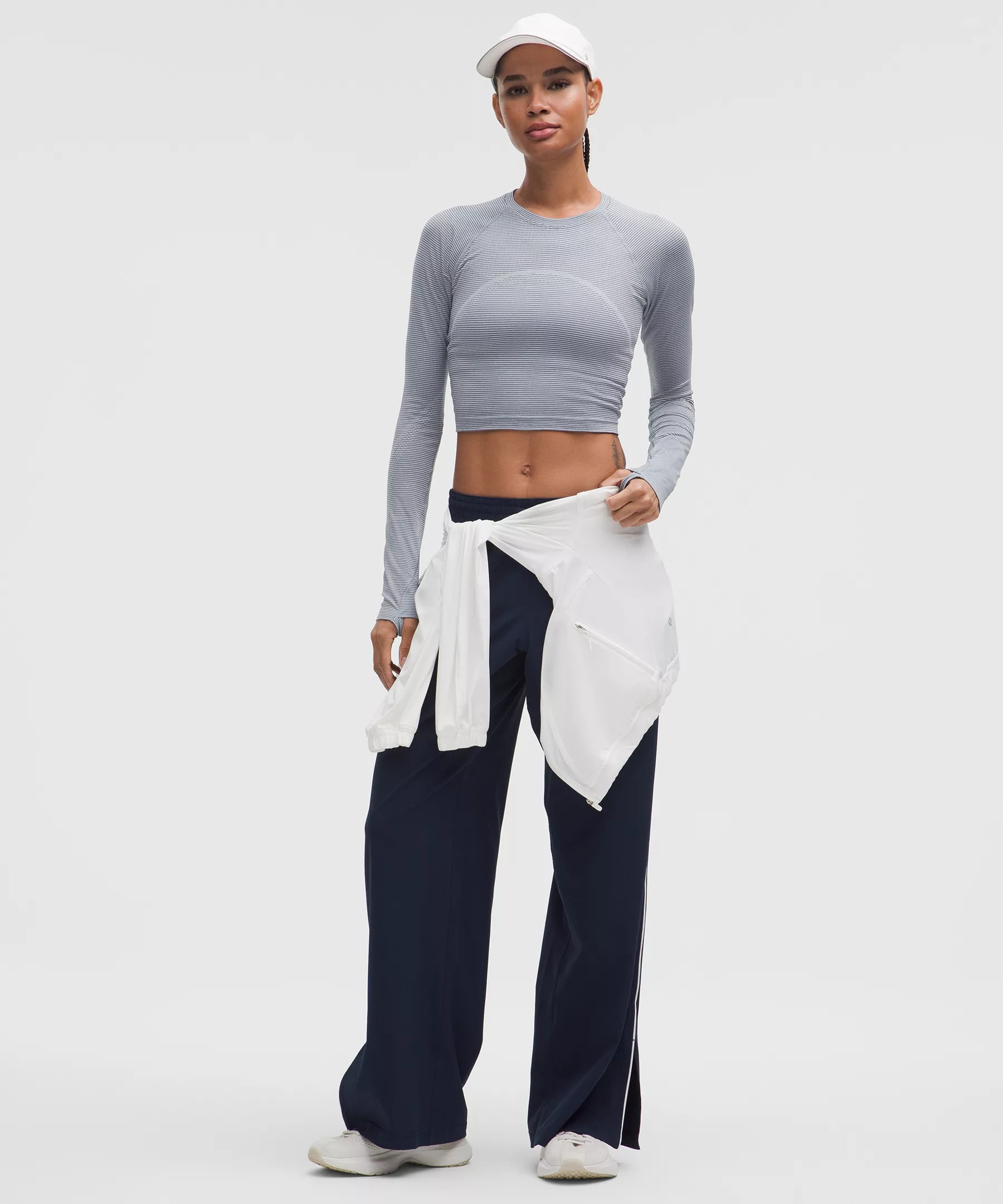 Swiftly Tech Cropped Long-Sleeve Shirt 2.0 - 2