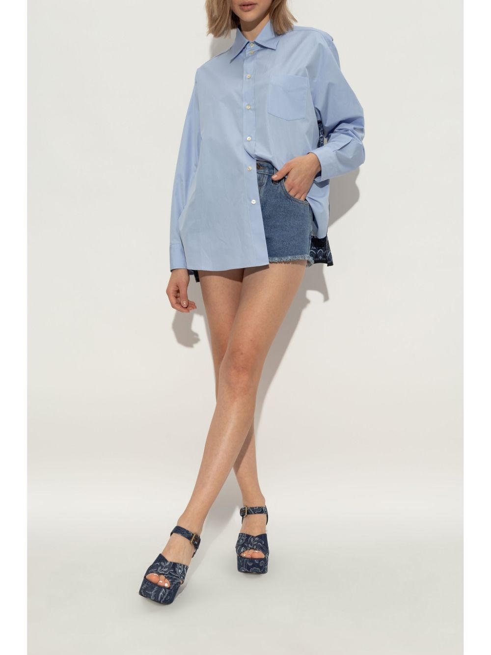denim sandals - 3