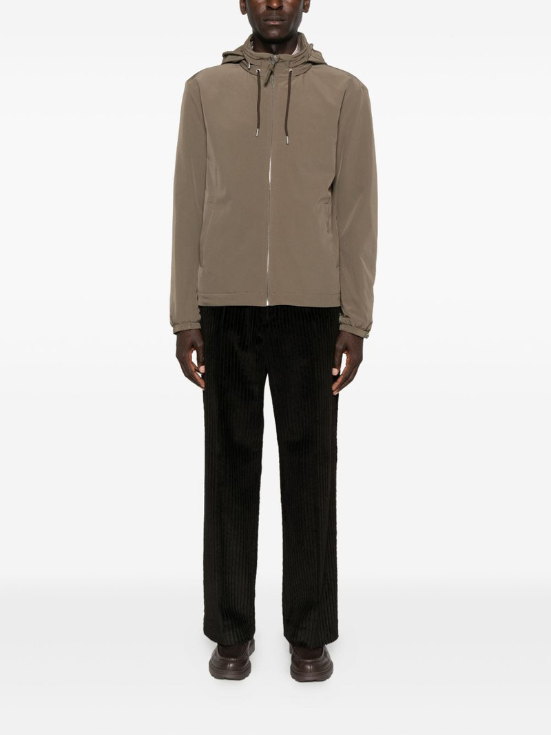 Sandro zip-up hooded jacket outlook