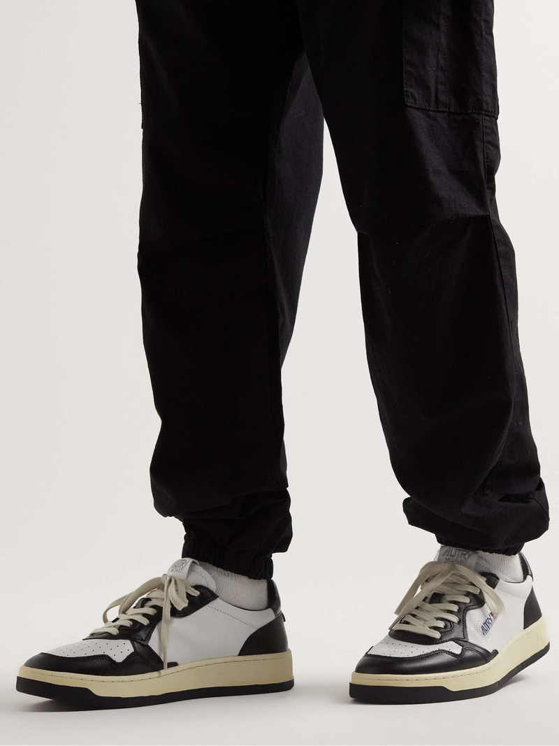 AUTRY Medalist Two-Tone Leather Sneakers outlook