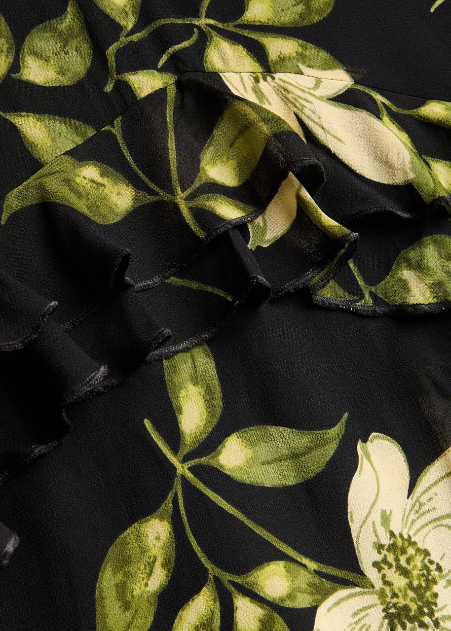 Reformation Tripoli Floral-print Silk-georgette Maxi Dress - 5