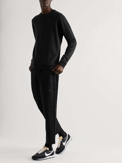 Nike Sportswear Style Essentials Cropped Cotton-Blend Twill Trousers outlook