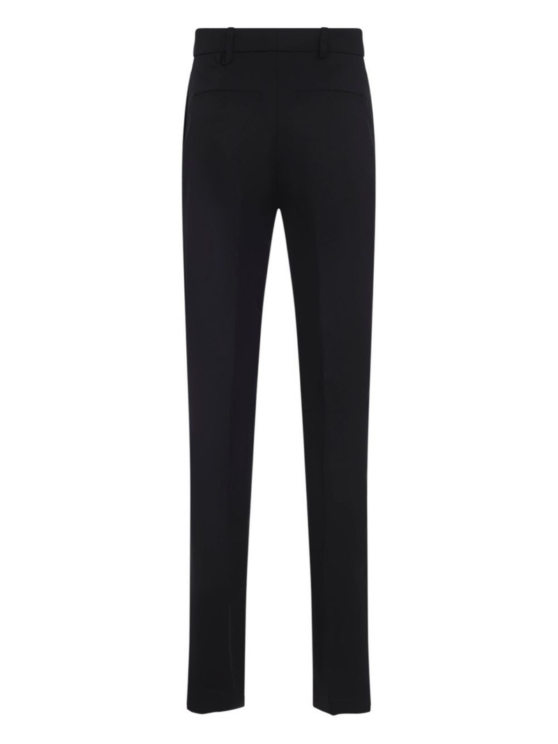 JACQUEMUS Camargue high-waisted straight-leg trousers outlook