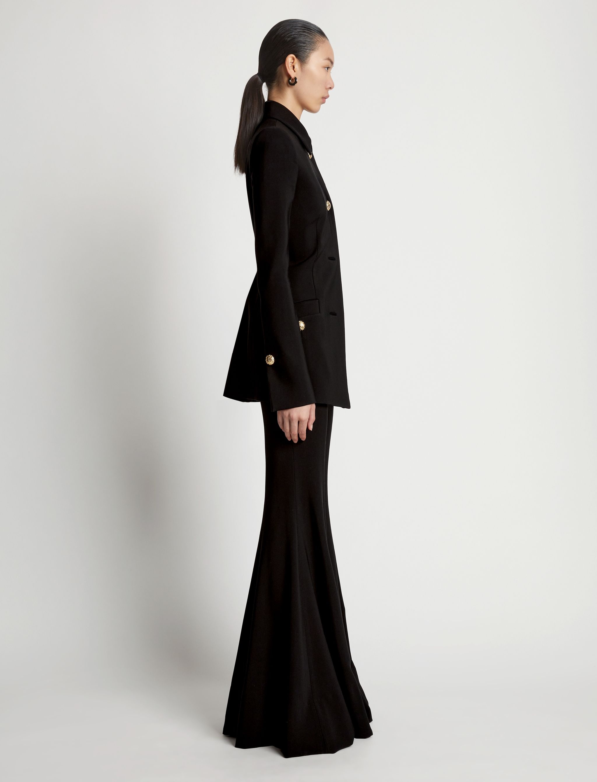 Viscose Suiting Relaxed Blazer - 4