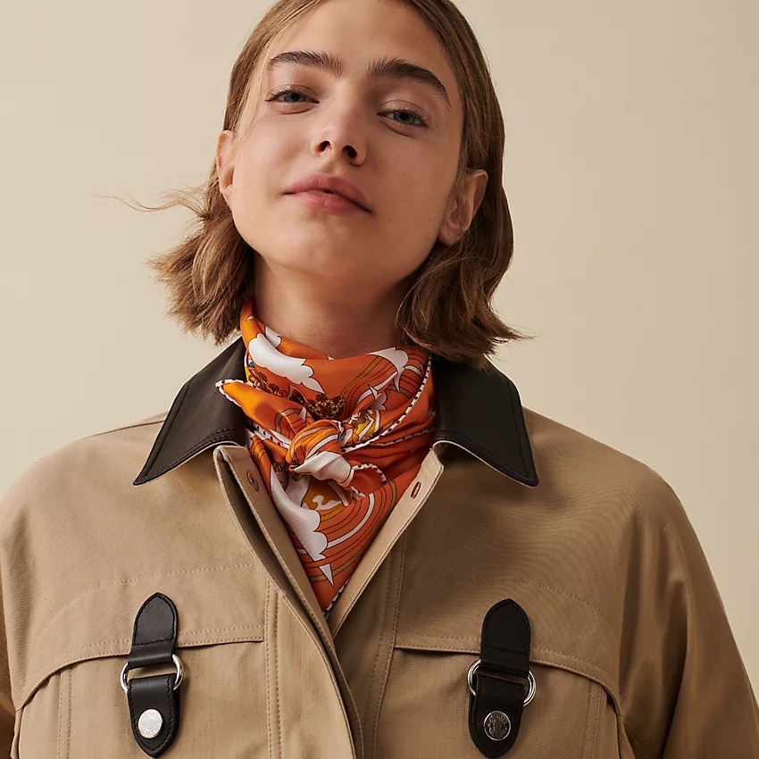 Carres Volants scarf 70 - 2