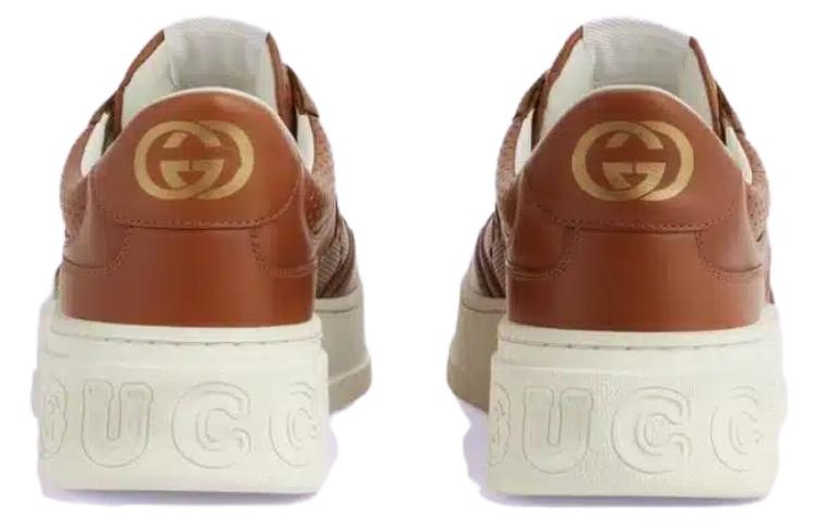 (WMNS) Gucci Chunky B GG Sneakers 'Brown' 726544-AABBV-2742 - 5