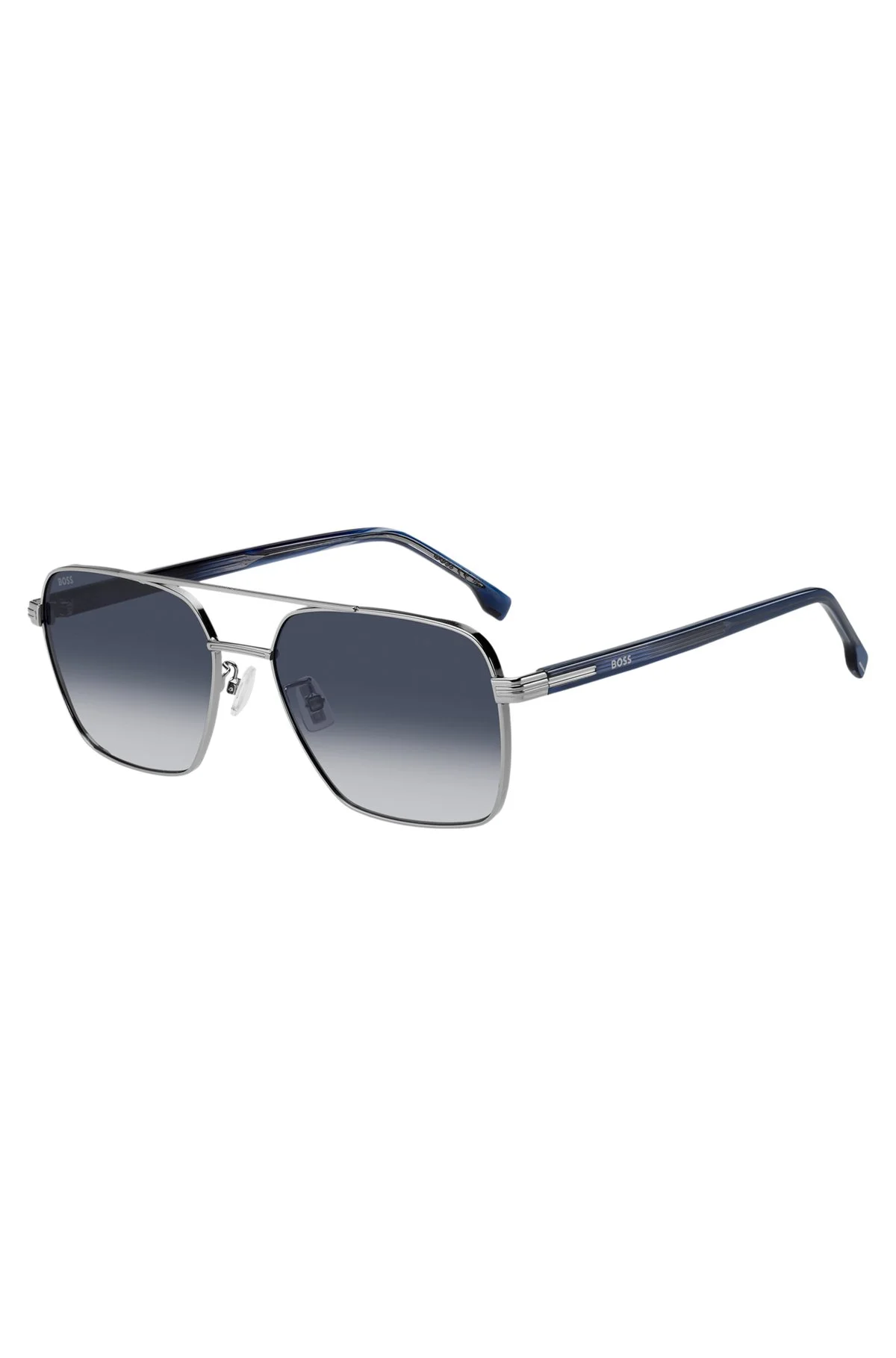 ACETATE-TEMPLE SUNGLASSES WITH DOUBLE BRIDGE - 1