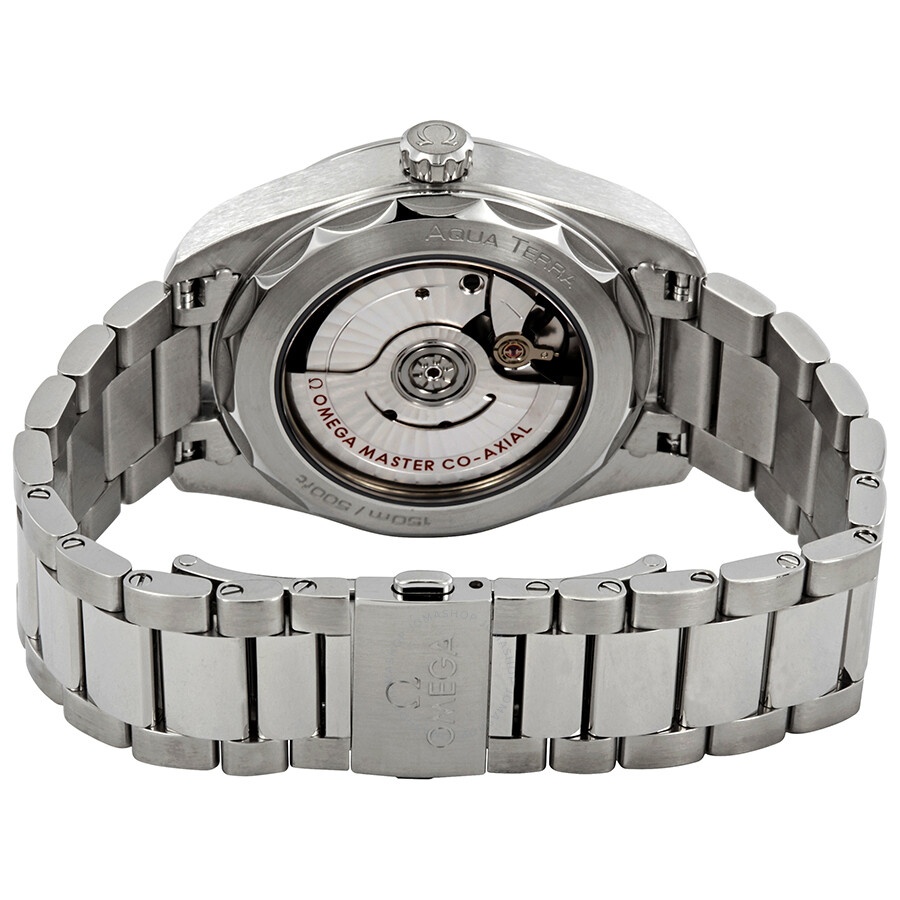 Omega Seamaster Aqua Terra Automatic Diamond Silver Dial Ladies Watch 220.10.38.20.52.001 - 3