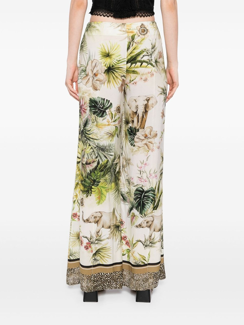savannah-print chiffon pants 4